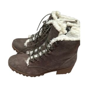 Maurices Ciara Sherpa Lined Hiker Boots NWOT